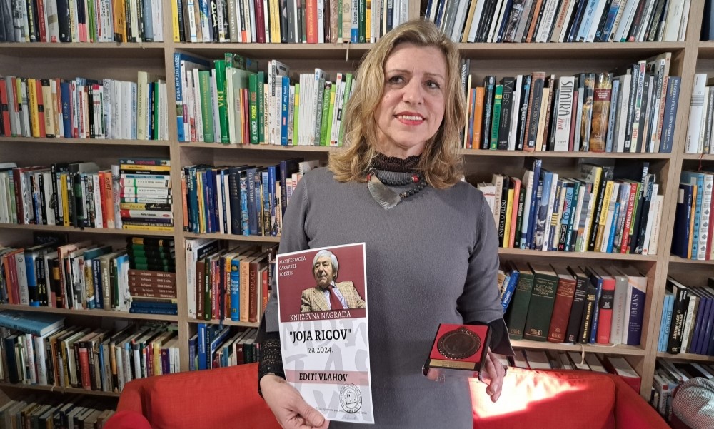 Featured image for “Editi Vlahov književna nagrada „Joja Ricov“ za 2024.”