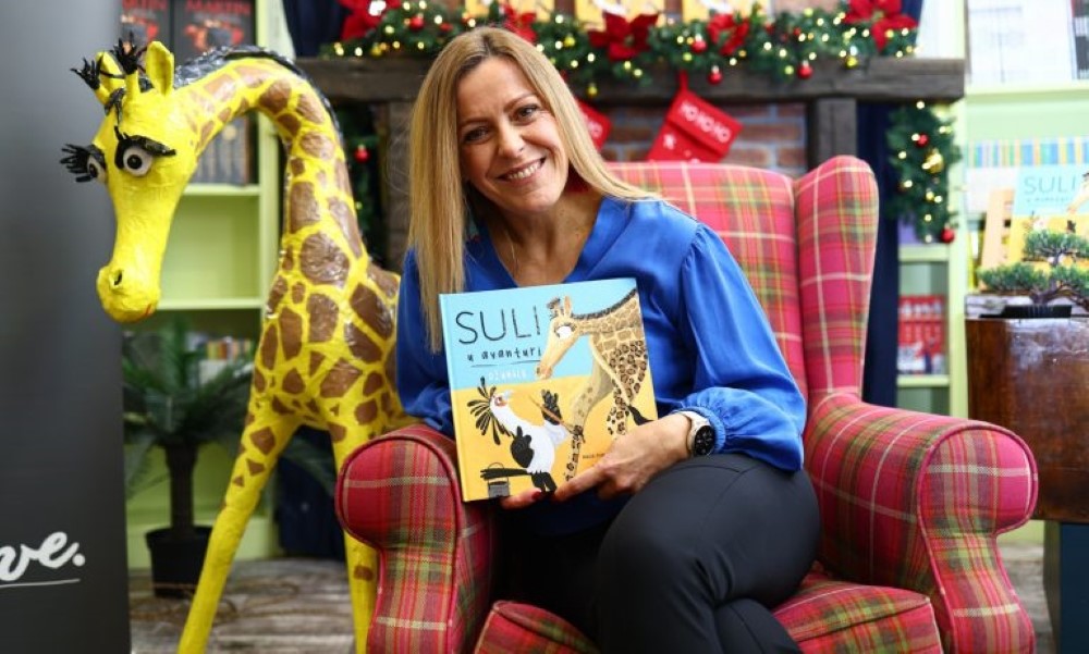 Featured image for “Predstavljanje slikovnica Maje Šimleše o žirafici Suli”